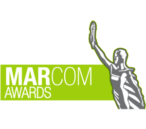 MarCom Awards logo, square